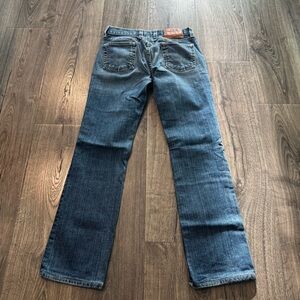Lucky Brand Women's Straight Leg Blue Jeans size 0 women 25